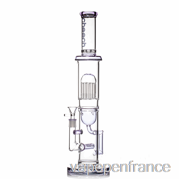 Cheech Verre Arbre Recycleur Big Rig Bang Violet Vape Stylo